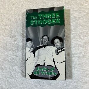Sealed VHS The Three Stooges Jerks of All Trades volume 2 movie comedy unopened